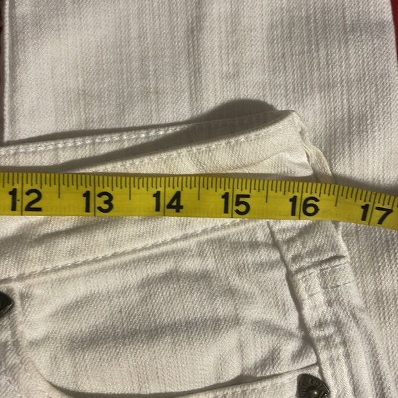 Kut from the Kloth Diana White Skinny Jeans, EUC, Sz 8 - Picture 12 of 14